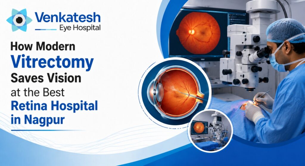 How Modern Vitrectomy Saves Vision at the Best Retina Hospital in Nagpur Venkatesh eye